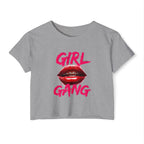 "Girl Gang" Cropped Tee