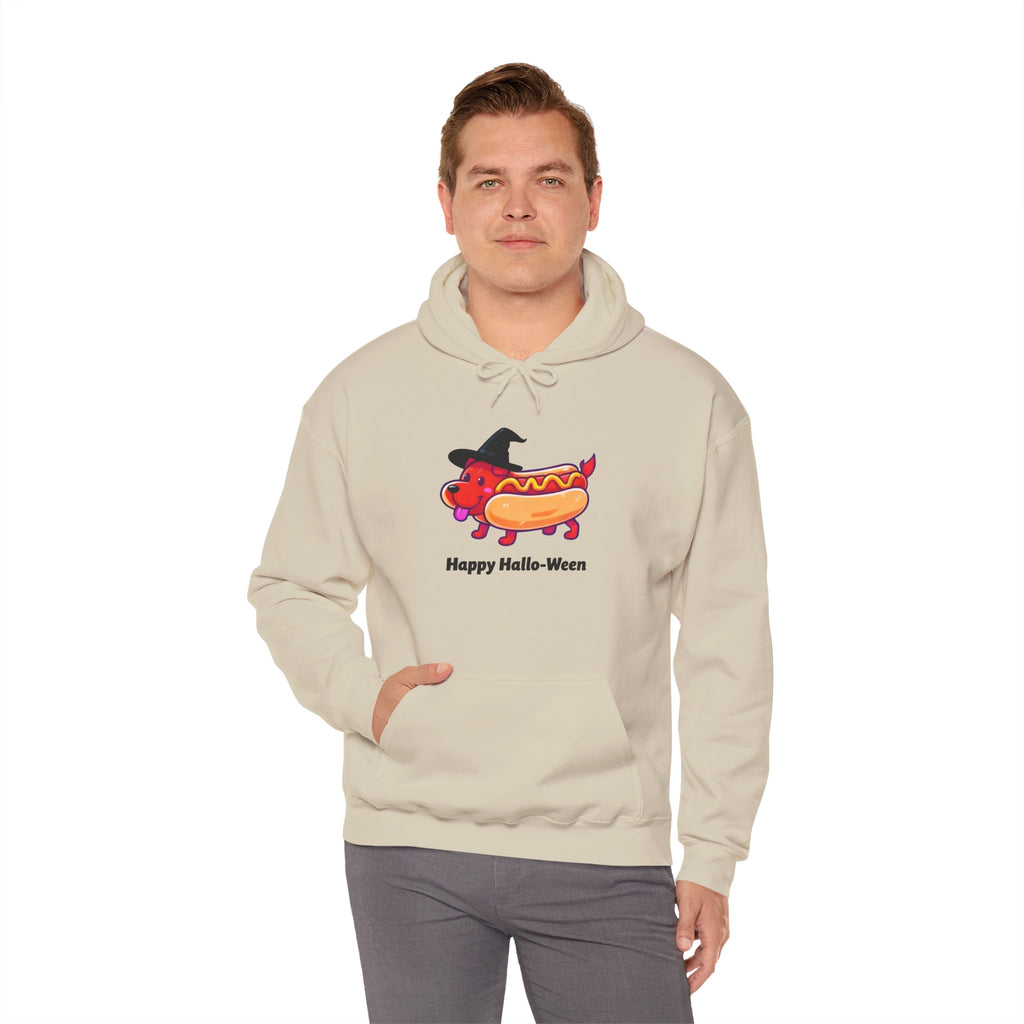 "Happy Hallo-Ween" Hotdog Costume Hoodie