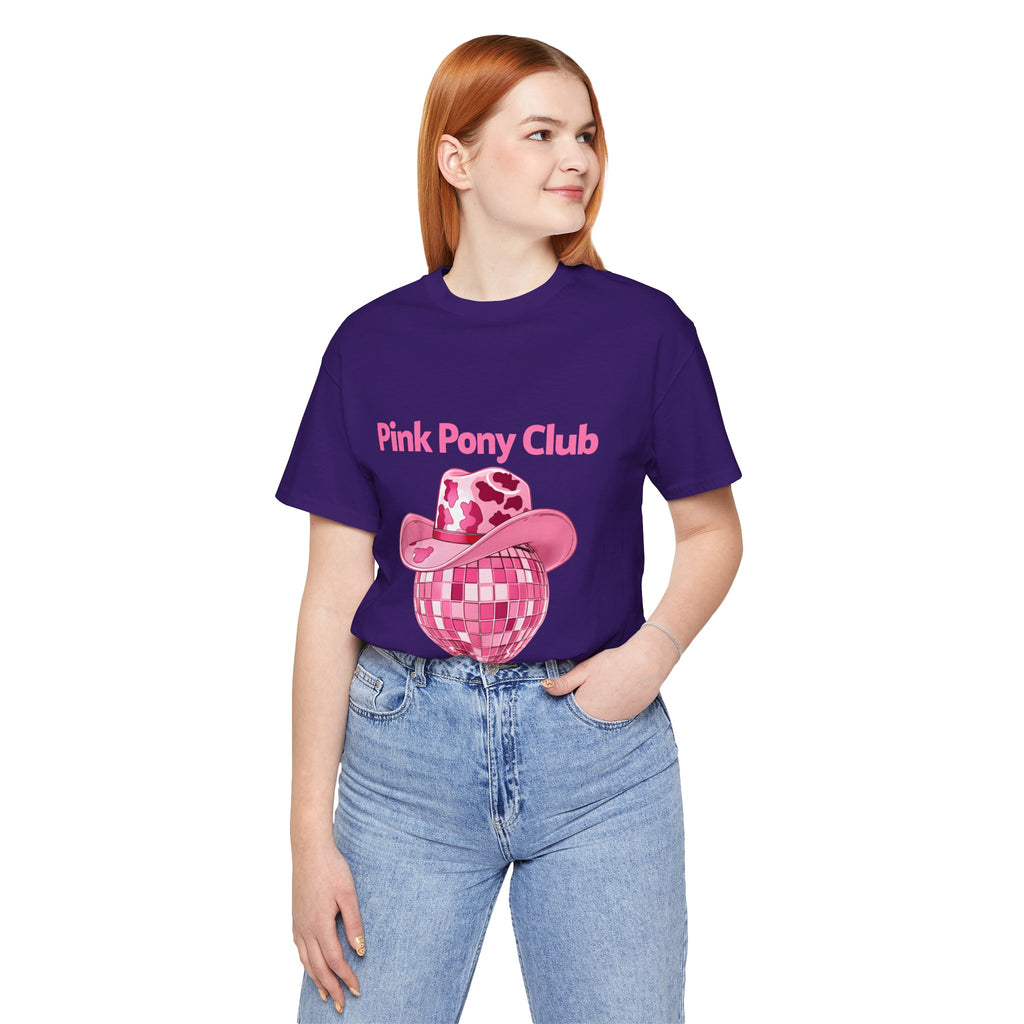 Retro Pink Pony Club Tee