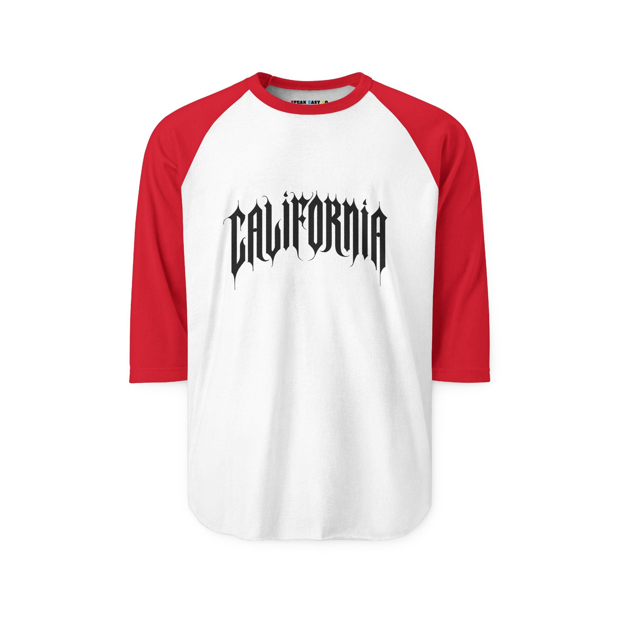 California 3/4th Sleeve Raglan Shirt