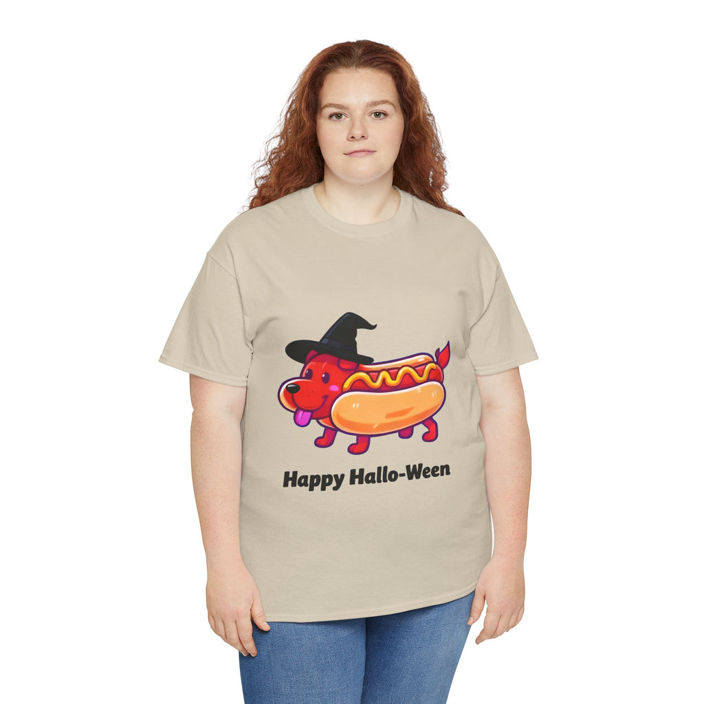"Happy Hallo-Ween" Hotdog Costume Tee