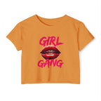"Girl Gang" Cropped Tee