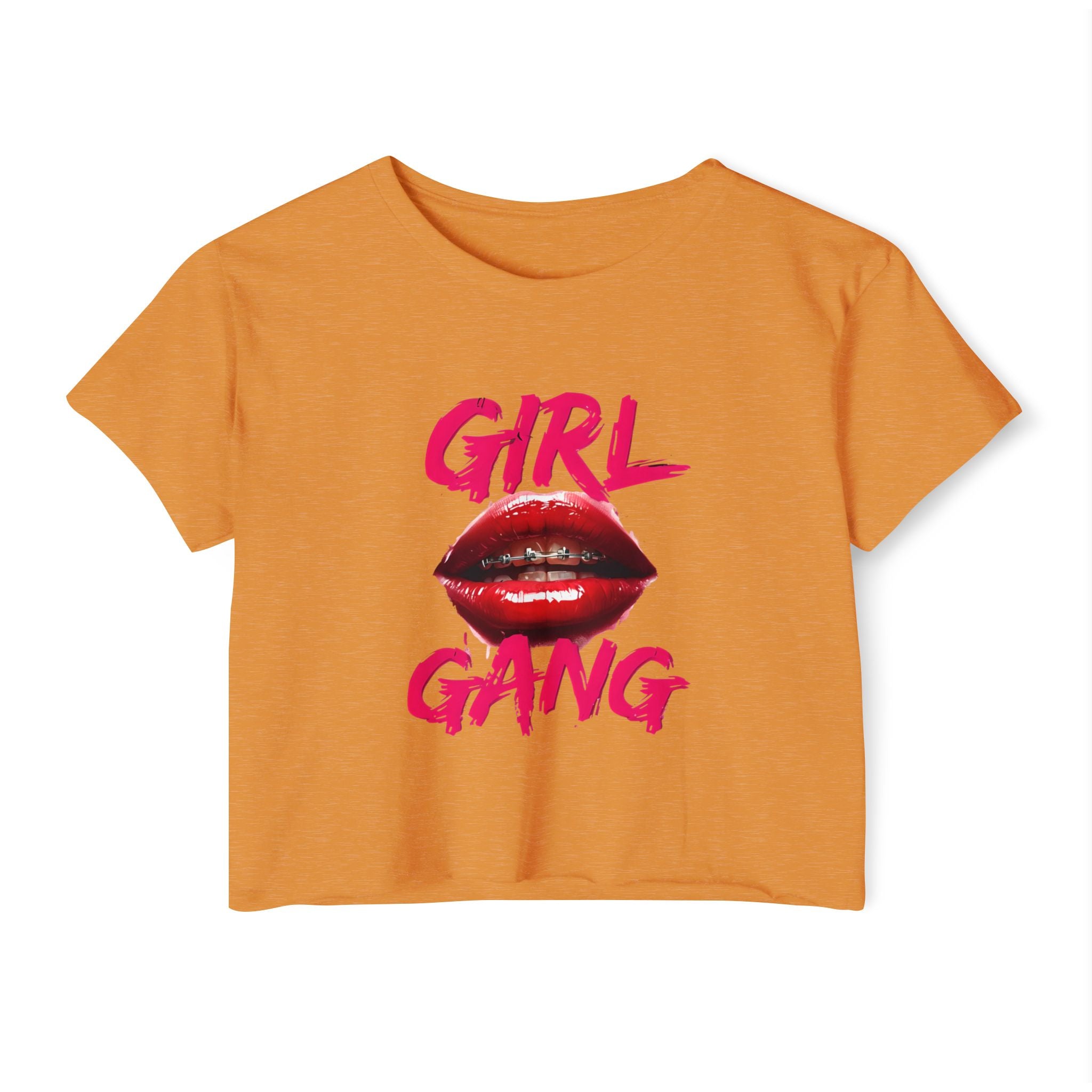 "Girl Gang" Cropped Tee
