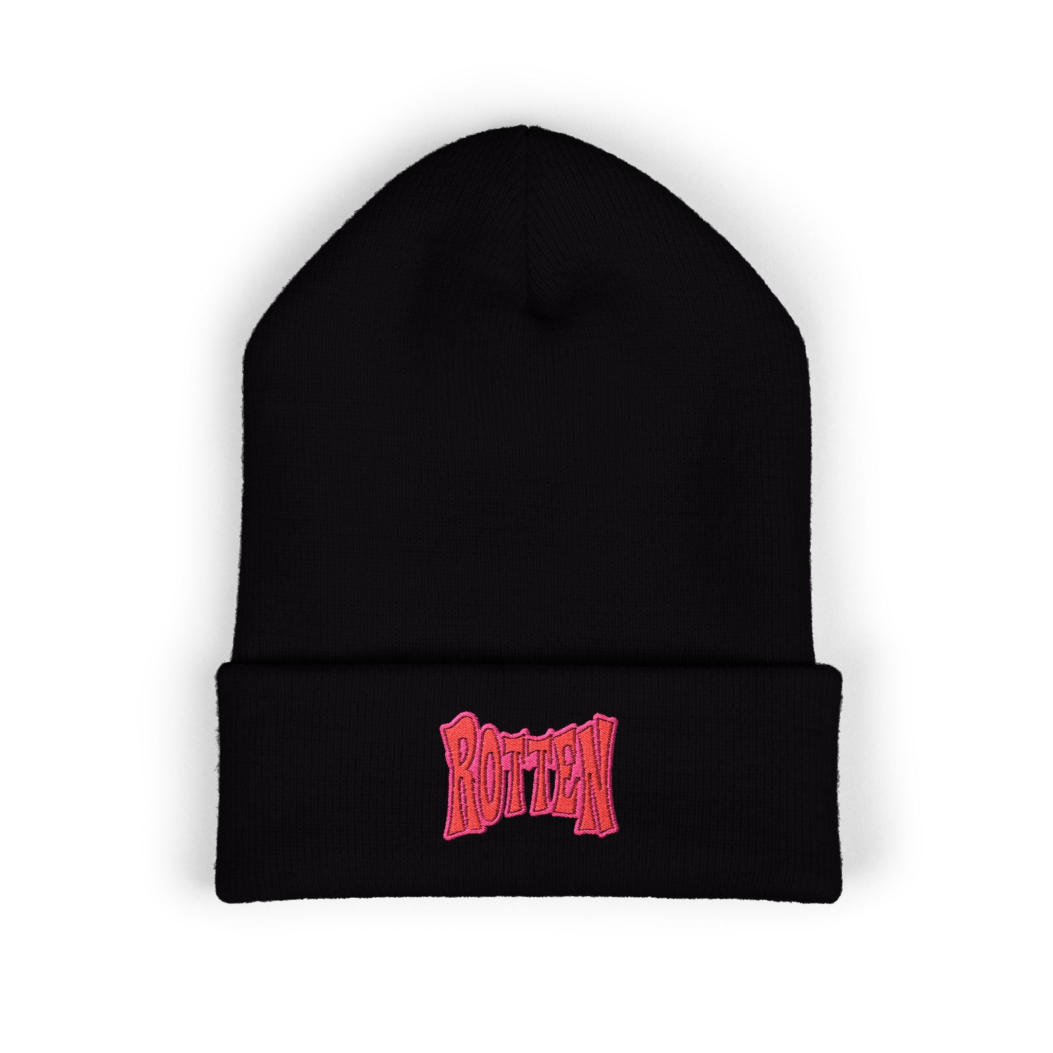 Rotten Embroidered Cuffed Beanie