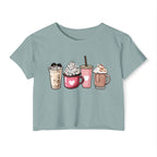 Coffee Lovers Cropped Tee