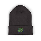 Stay Toxic Embroidered Classic Beanie
