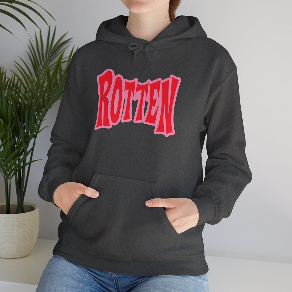 Rotten Graphic Hoodie - Anime-Inspired