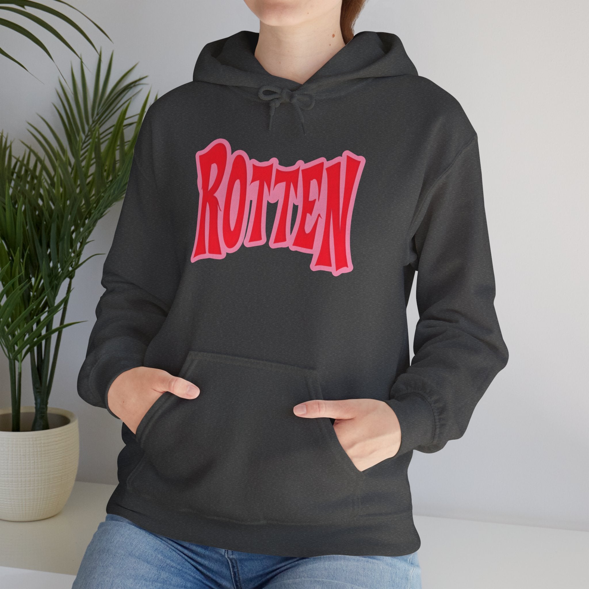 Rotten Graphic Hoodie - Anime-Inspired