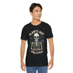 Plants Not Politics Skull Tee