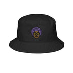 Afro Embroidered Bucket Hat
