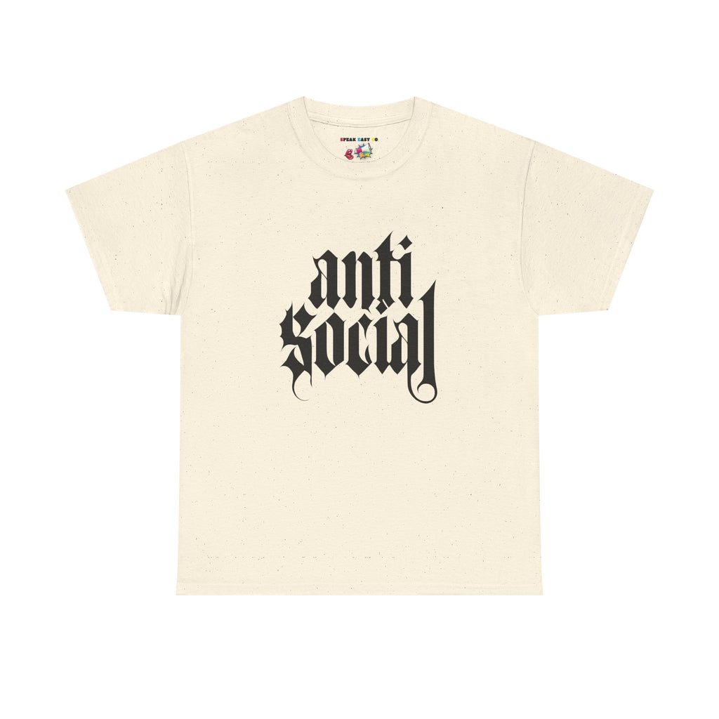 Anti-Social Heavy Cotton Tee