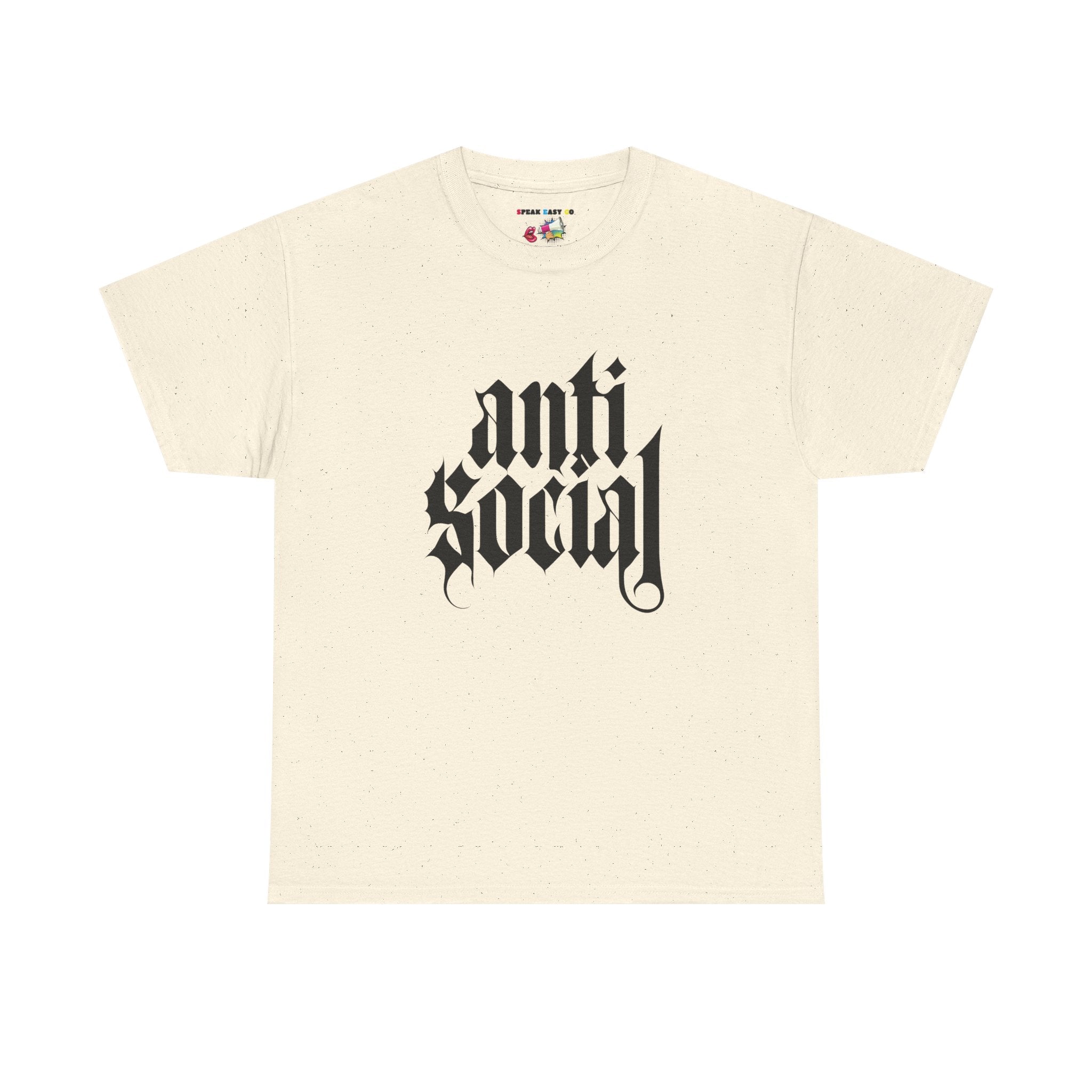 Anti-Social Heavy Cotton Tee