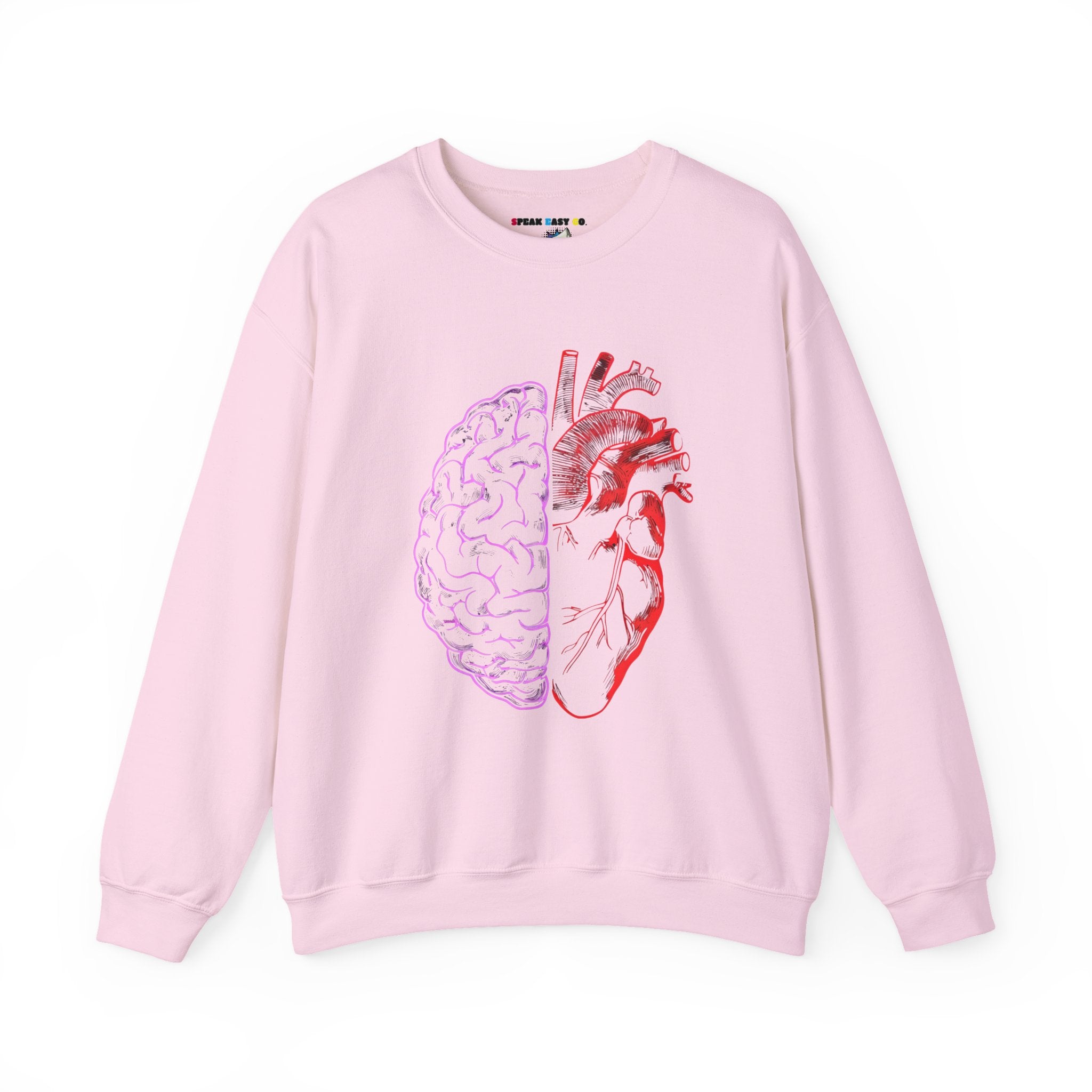 Heart & Brain Crewneck Sweatshirt