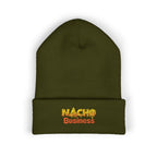 Nacho Business Embroidered Classic Cuffed Beanie