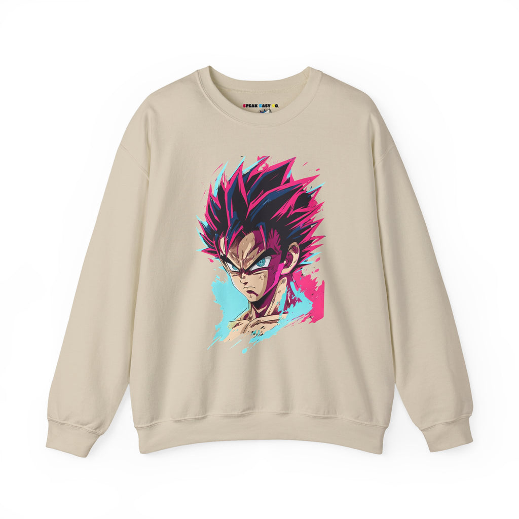 Anime-Inspired Crewneck Sweatshirt