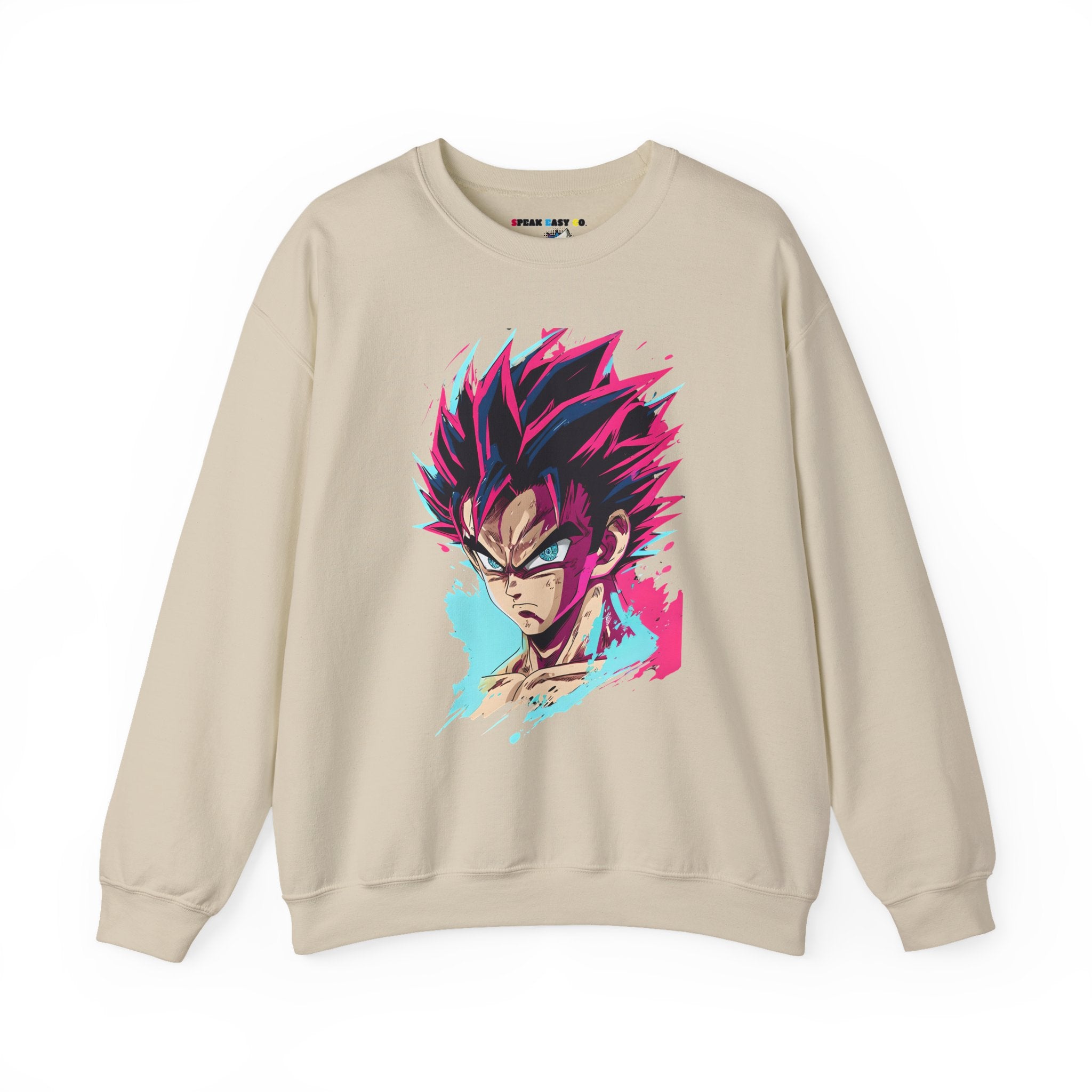 Anime-Inspired Crewneck Sweatshirt
