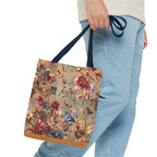 Floral Print Tote Bag