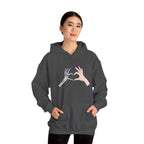 Skeleton Hand Heart Hoodie