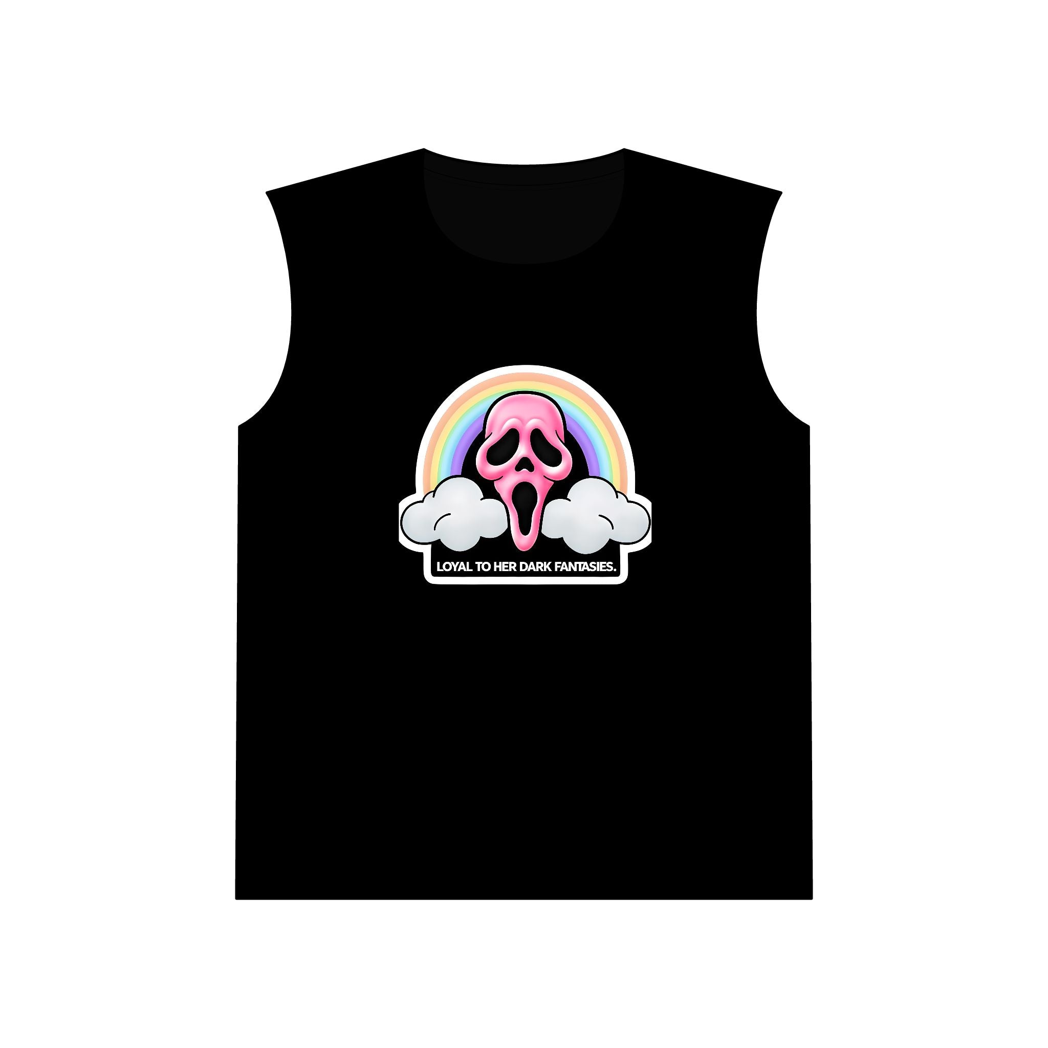 Ghostface Muscle Tank