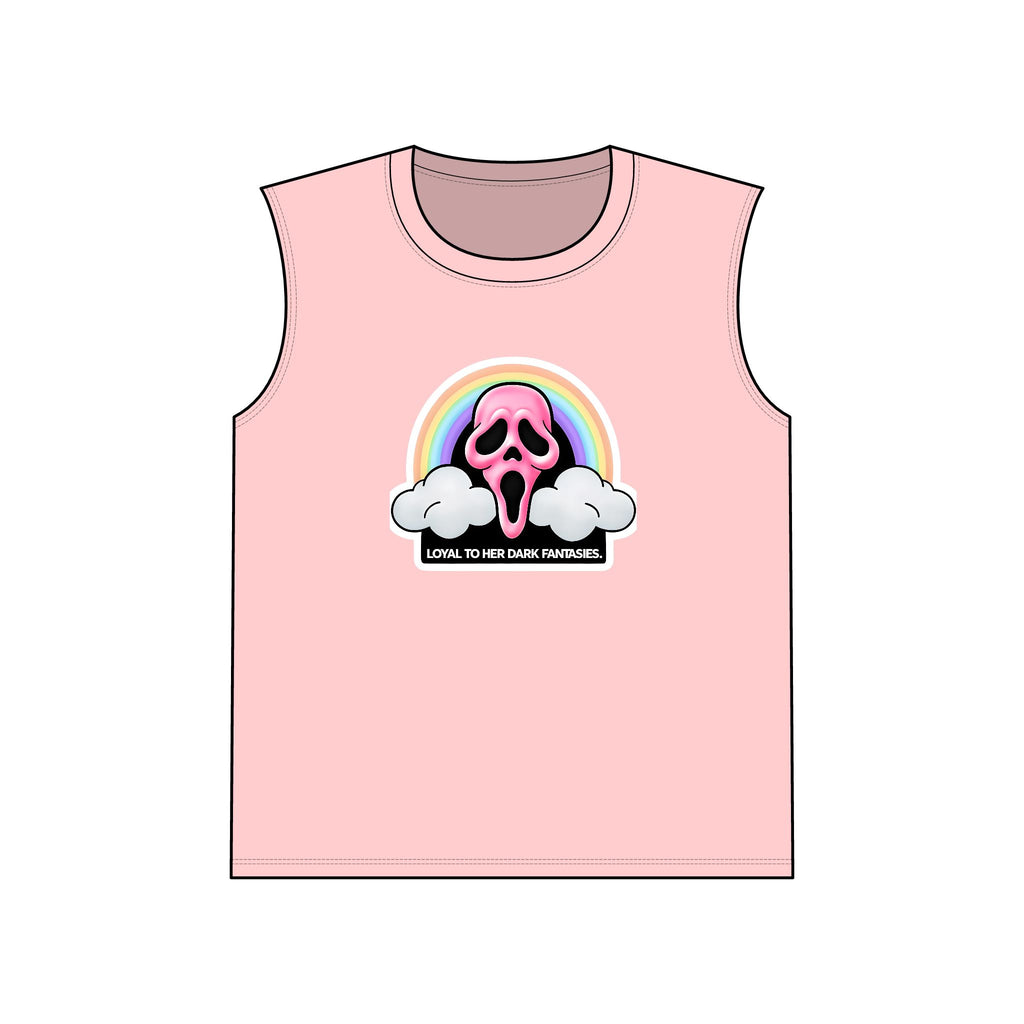 Ghostface Muscle Tank