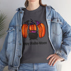 "Happy Hallo-Ween" Hotdog Witches Tee
