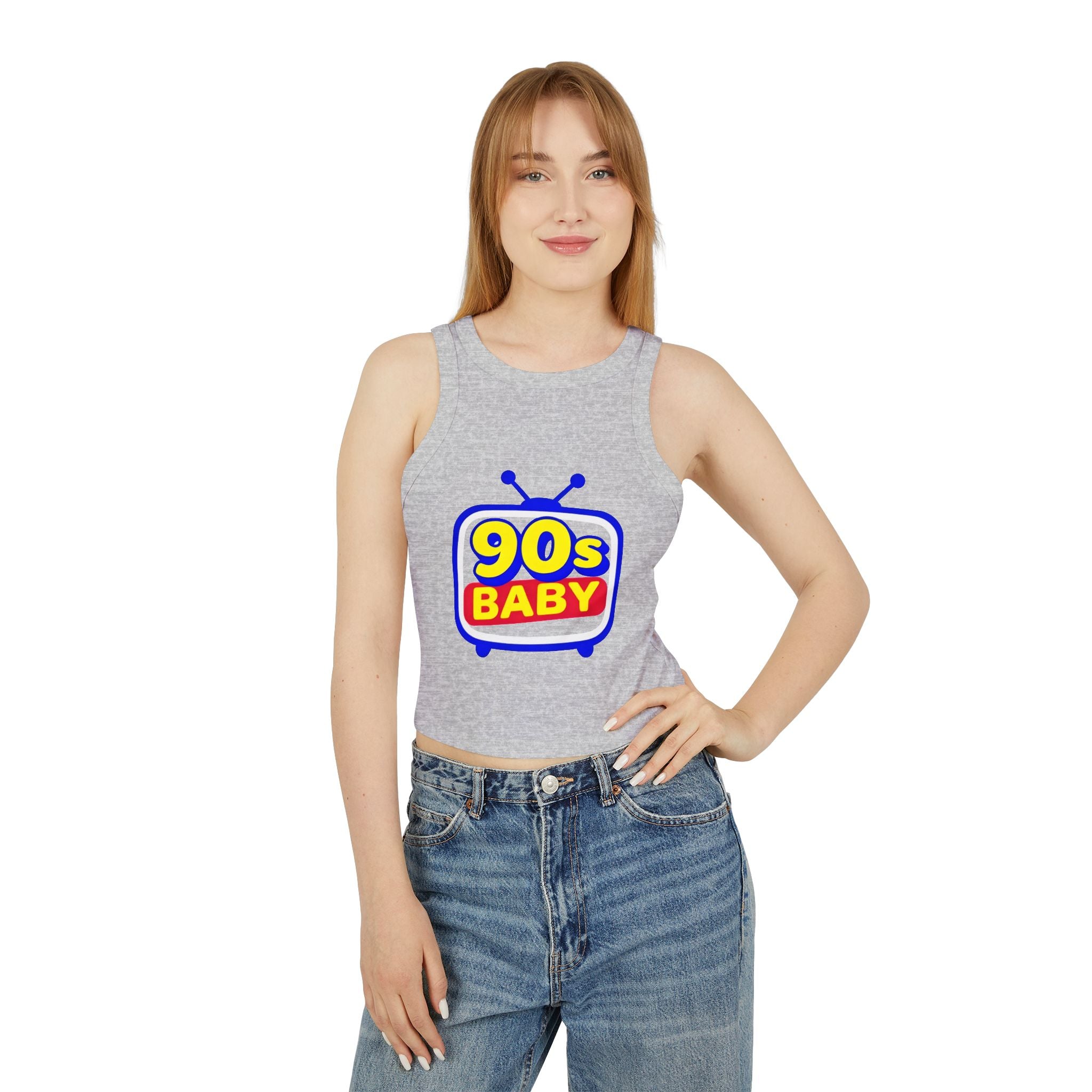90s Baby Micro Rib Tank Top