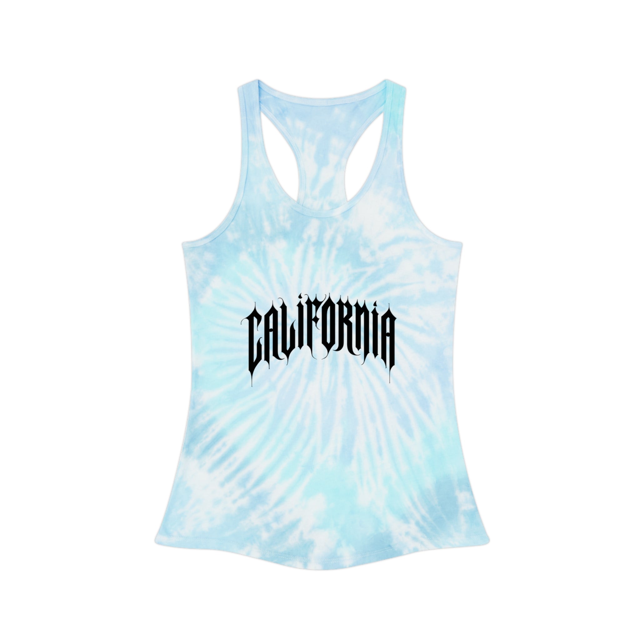 California Tie-Dye Racerback Tank