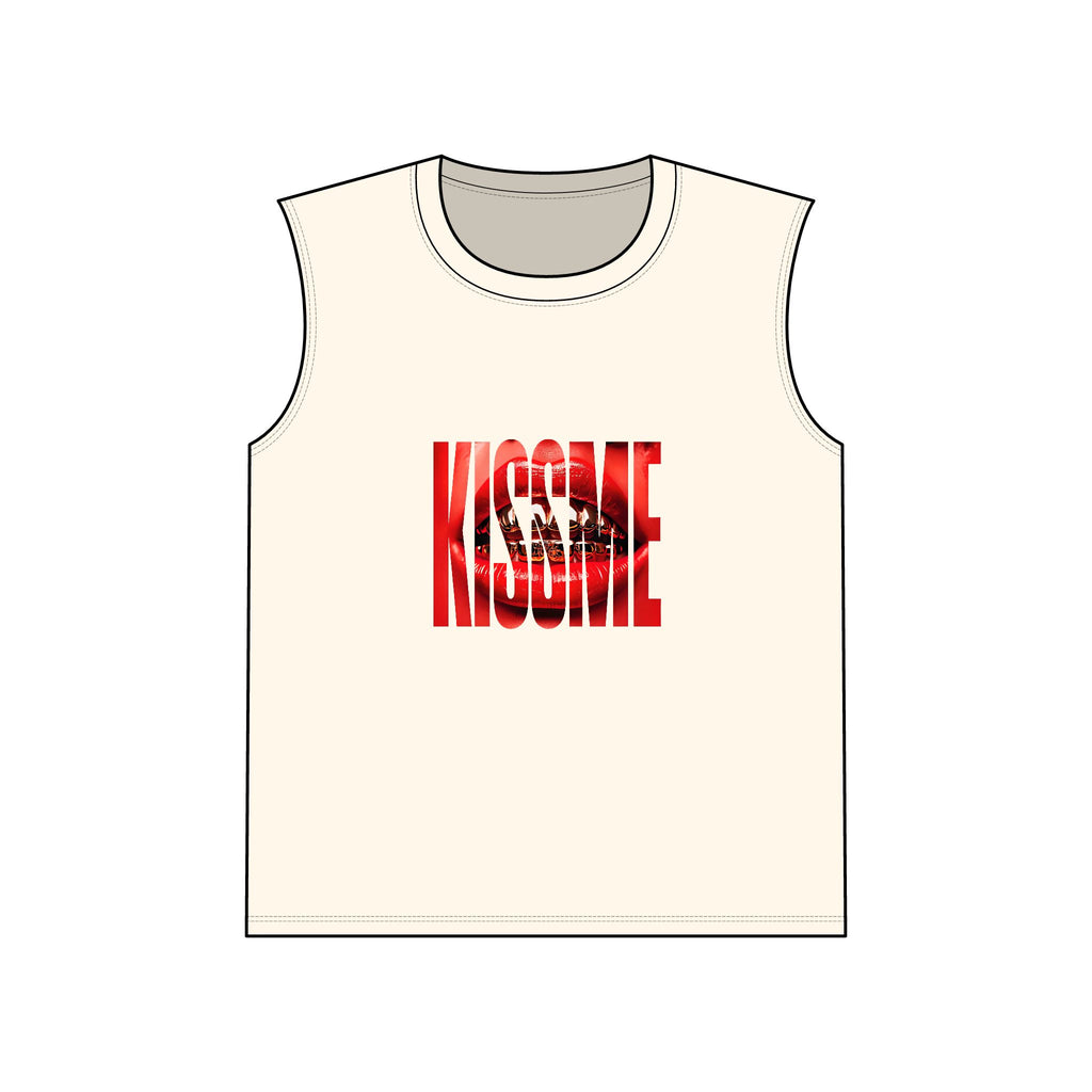 "Kiss Me" Muscle Tank