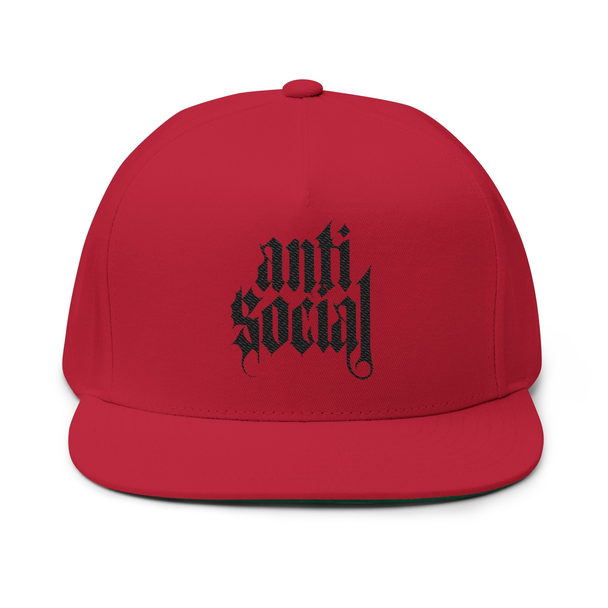 Anti Social Flat Bill Cap