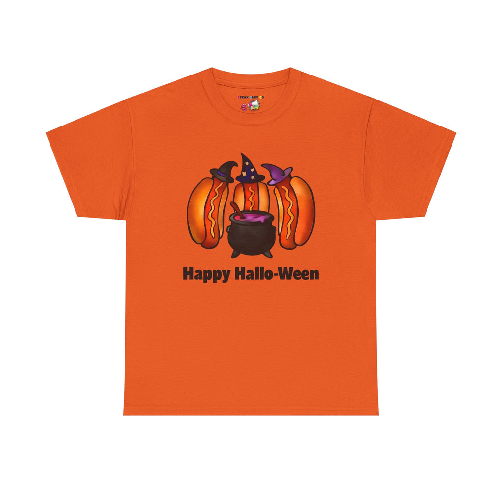 "Happy Hallo-Ween" Hotdog Witches Tee