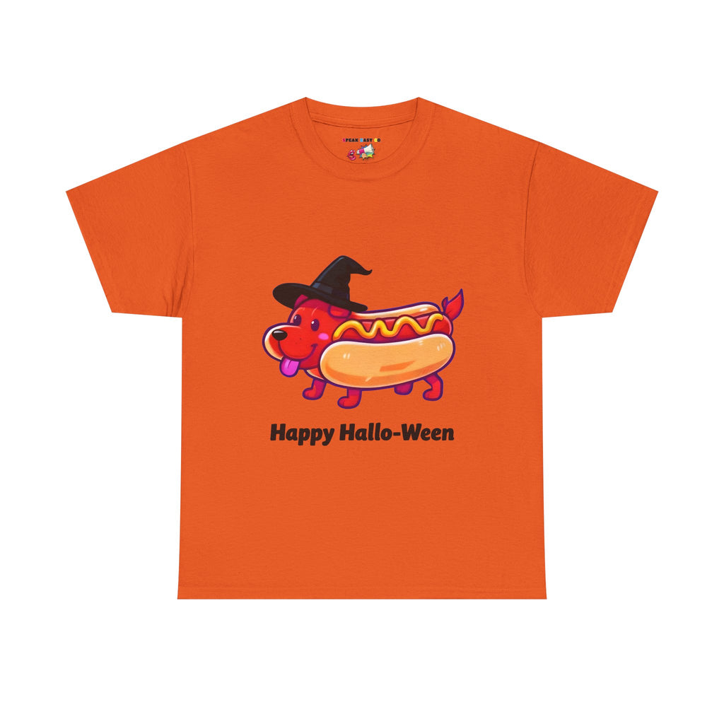 "Happy Hallo-Ween" Hotdog Costume Tee