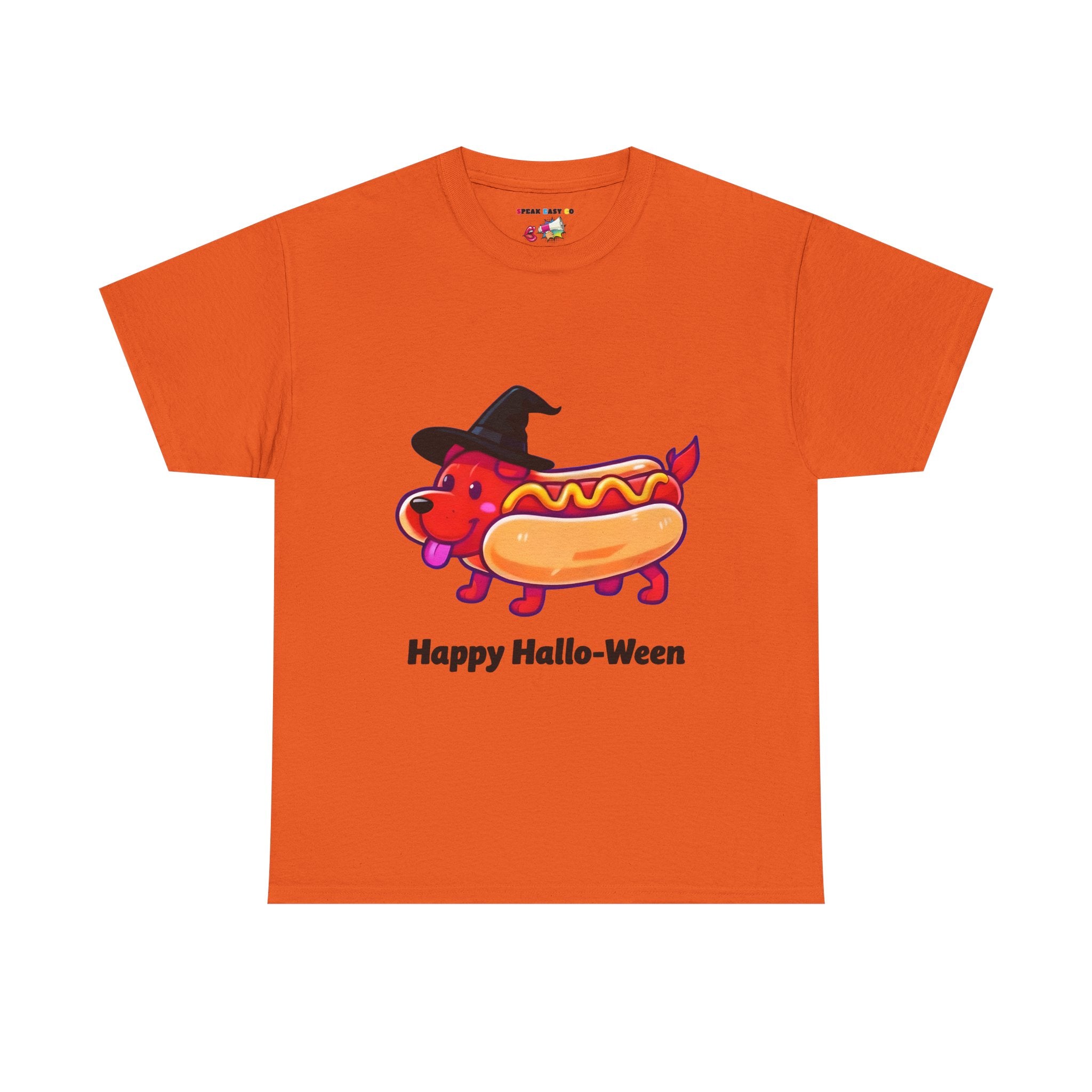 "Happy Hallo-Ween" Hotdog Costume Tee
