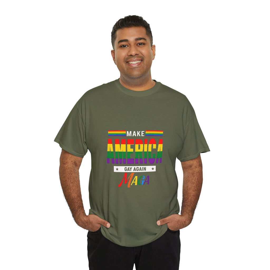 Pride Message T-Shirt - Make America Gay Again
