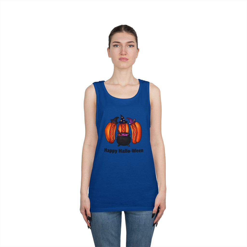 "Happy Hallo-Ween" Hotdog Witches Tank