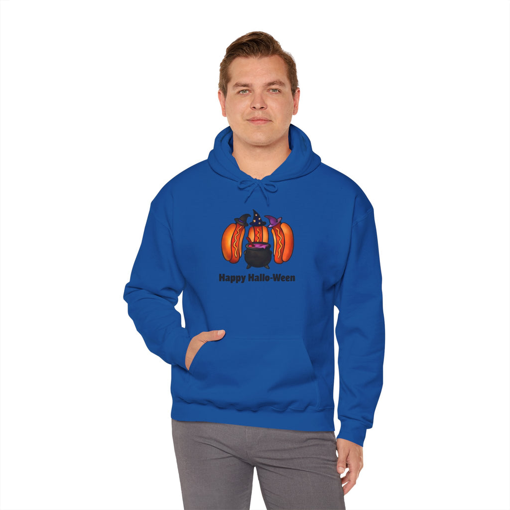 "Happy Hallo-Ween" Hotdog Witches Hoodie