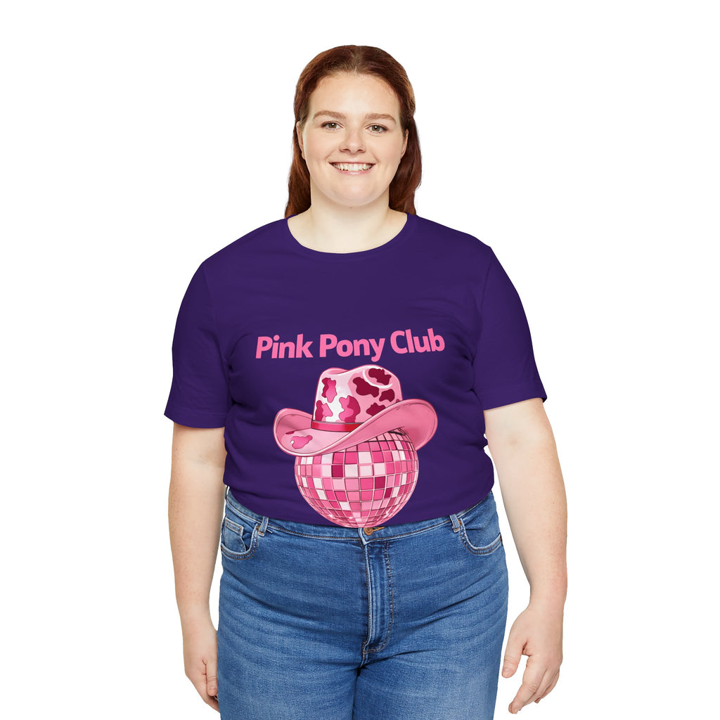 Retro Pink Pony Club Tee