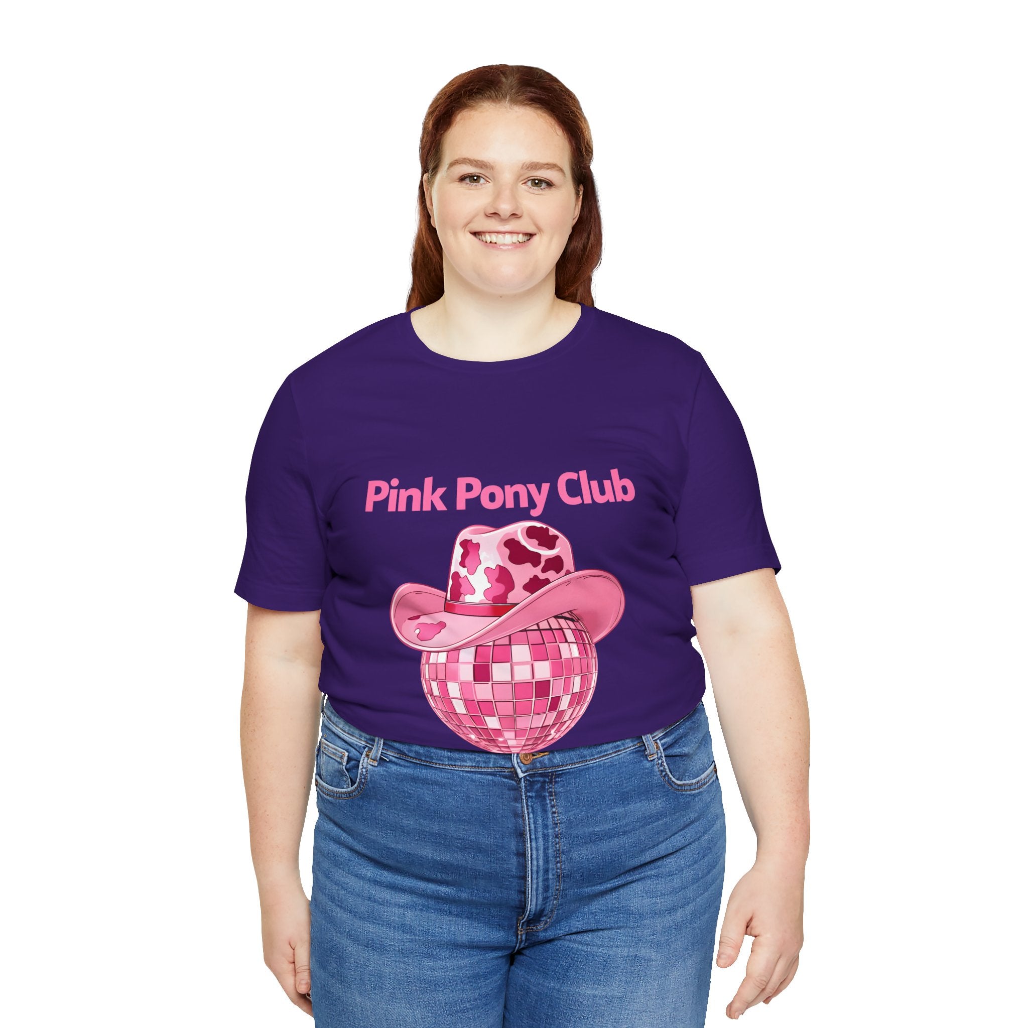Retro Pink Pony Club Tee