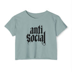 Anti-Social Crop Top