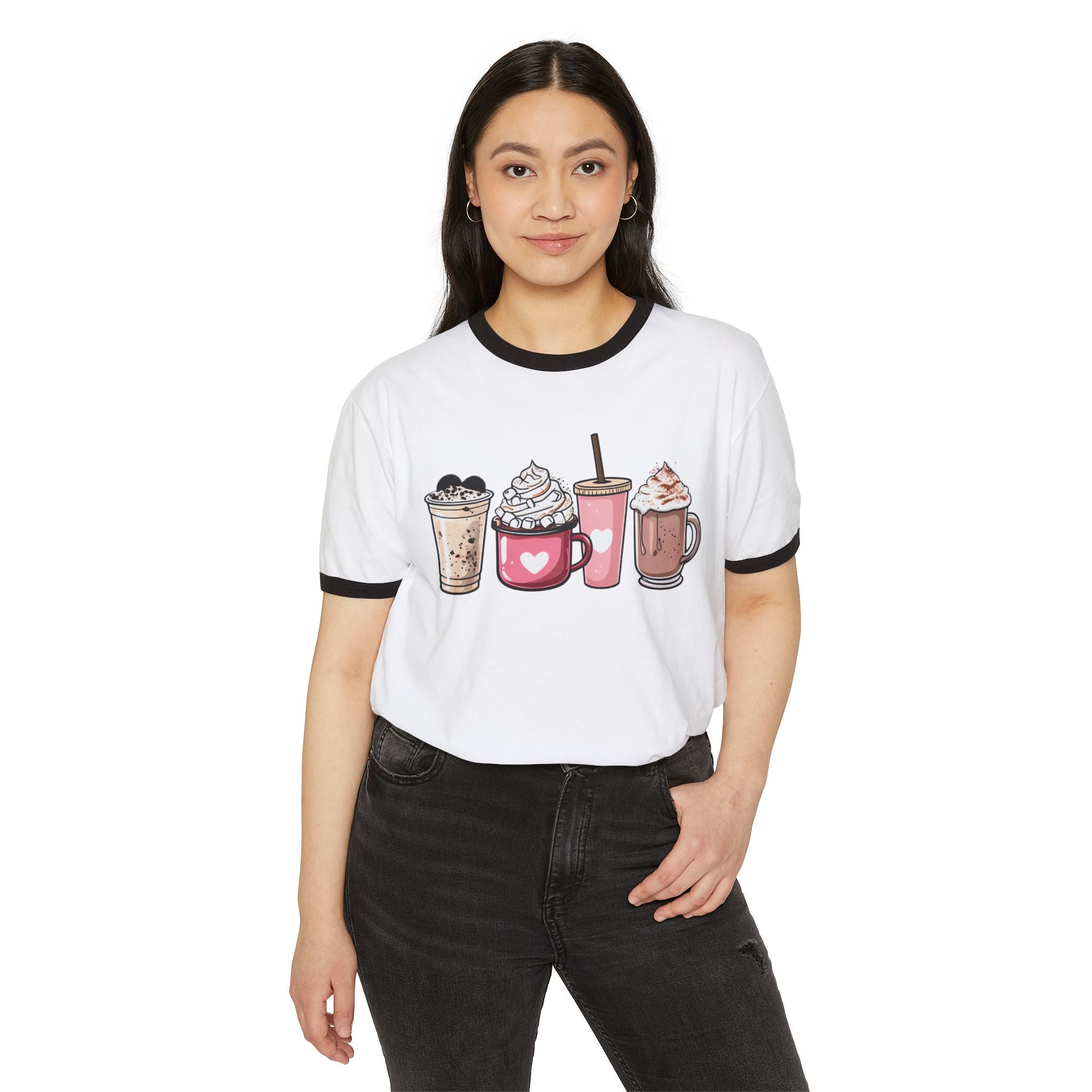 Coffee Lovers Ringer Tee