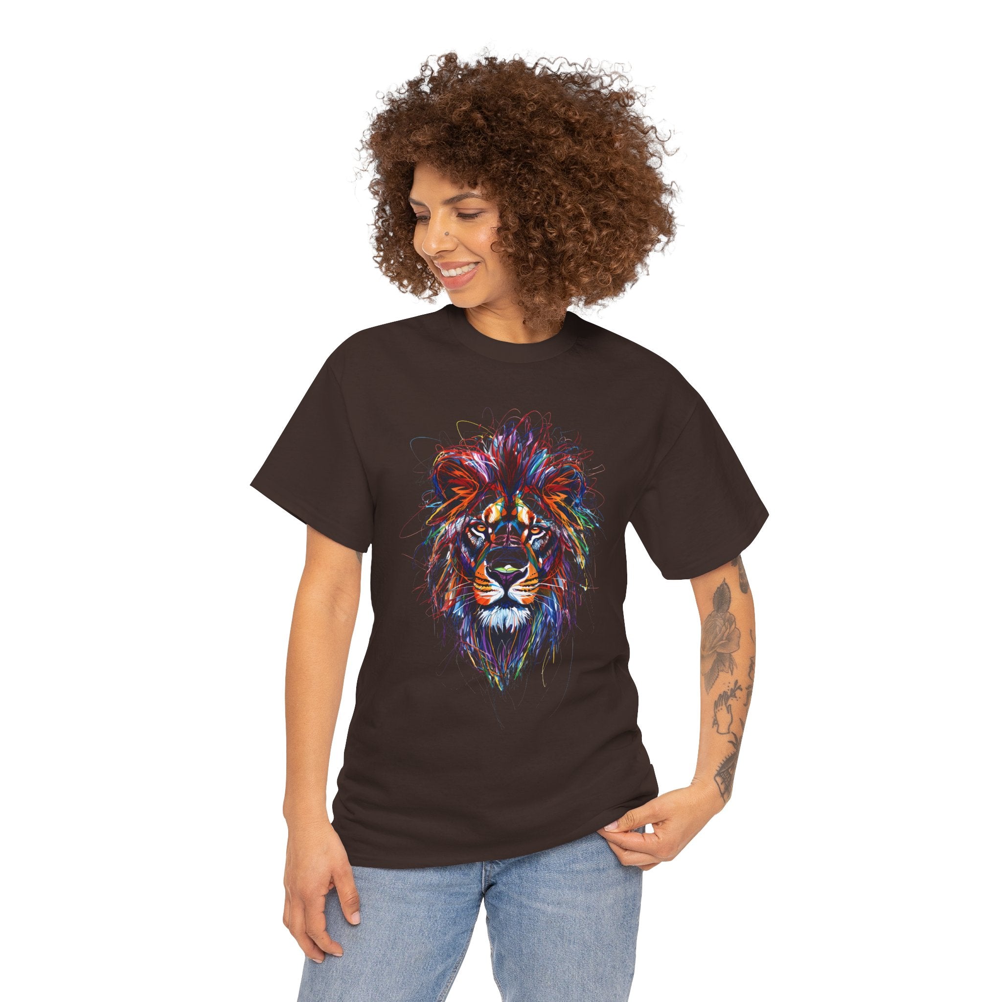 Lion Scribble Tee