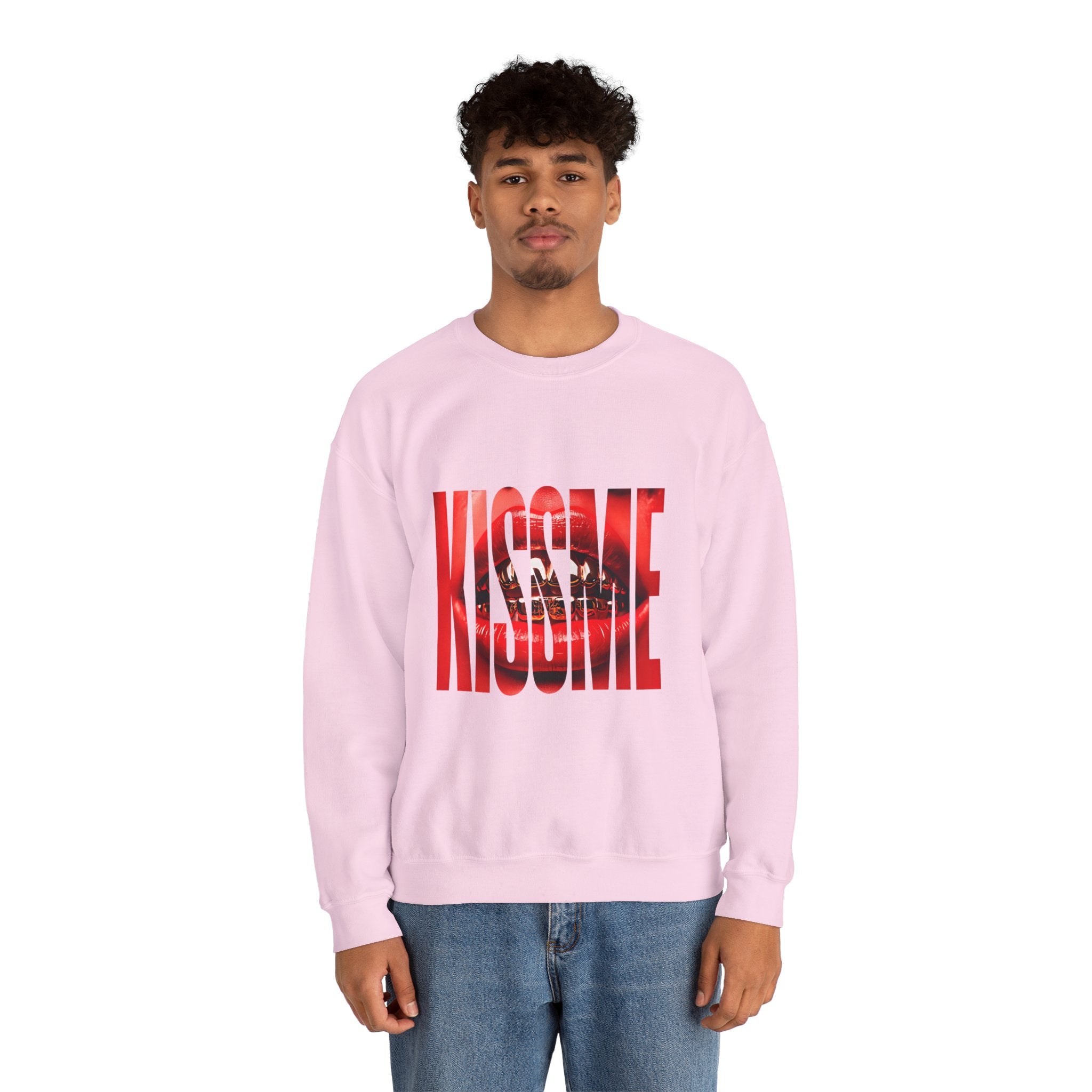 "Kiss Me" Crewneck Sweatshirt