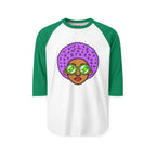 Afro 3/4th Sleeve Raglan Shirt