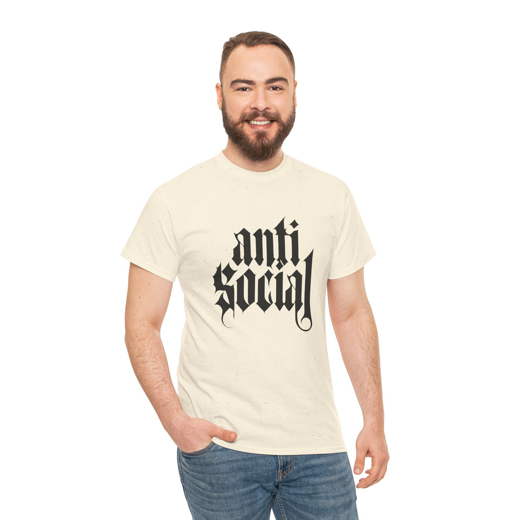 Anti-Social Heavy Cotton Tee