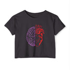 Heart & Brain Cropped Tee