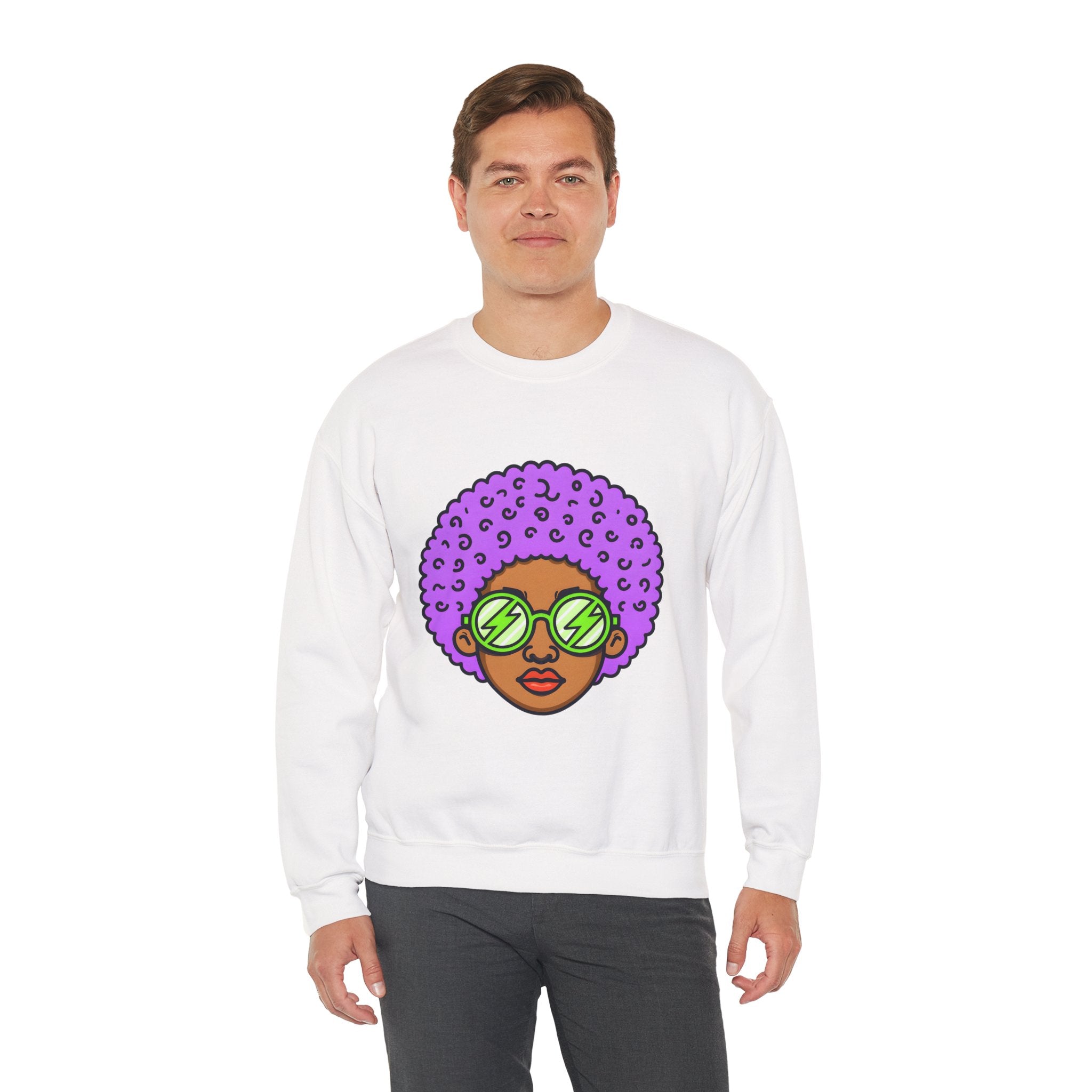 Afro Crewneck Sweatshirt