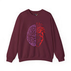 Heart & Brain Crewneck Sweatshirt