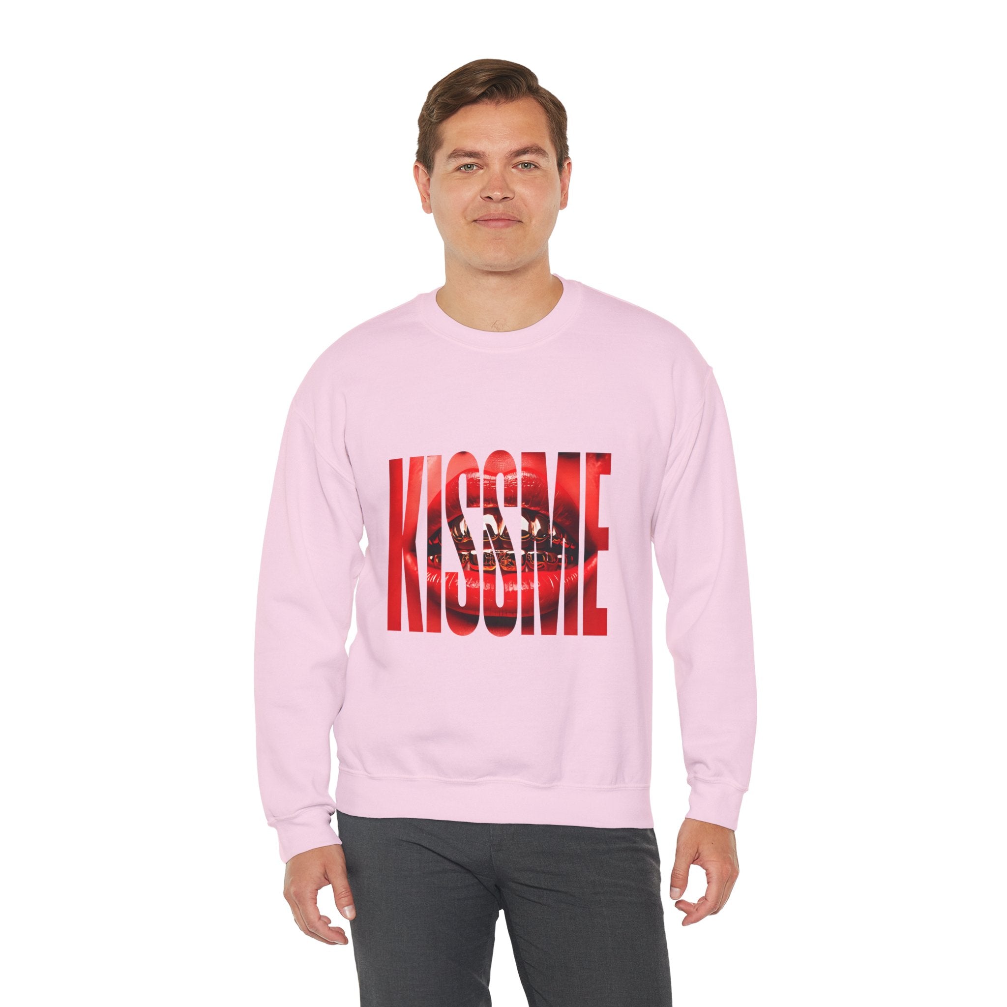 "Kiss Me" Crewneck Sweatshirt