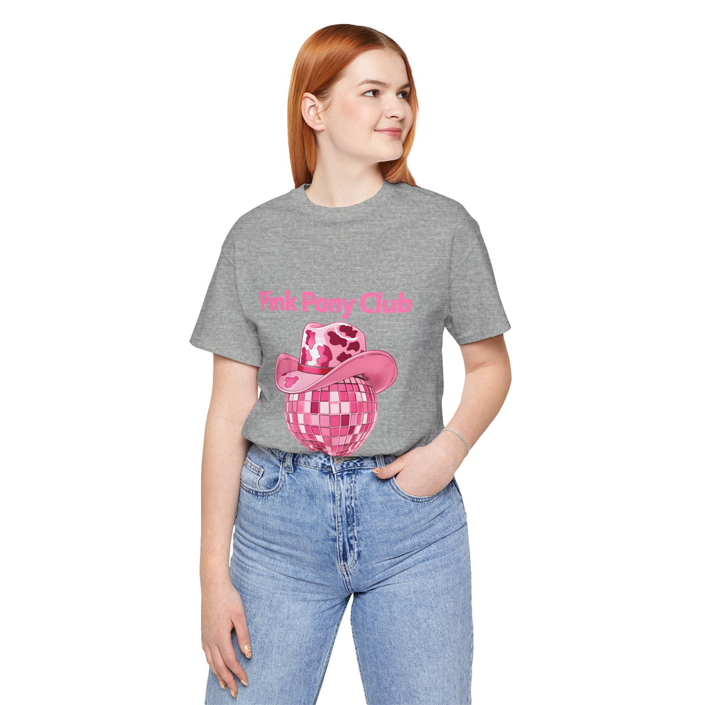 Retro Pink Pony Club Tee