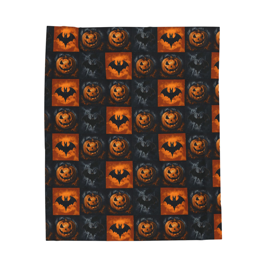 Halloween Themed Velveteen Plush Blanket