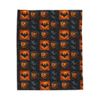 Halloween Themed Velveteen Plush Blanket